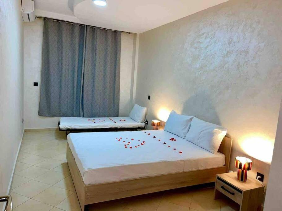 מרקש Appartement Haut Standing 3 Chambres Avec Terasse Quartier Gueliz Hivernage A Marrakech I19 מראה חיצוני תמונה